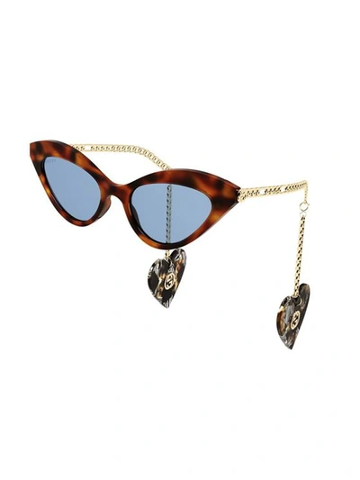 Gucci Gg0978s Sunglasses In Brown