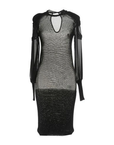 Intropia Knee-length Dress In Black