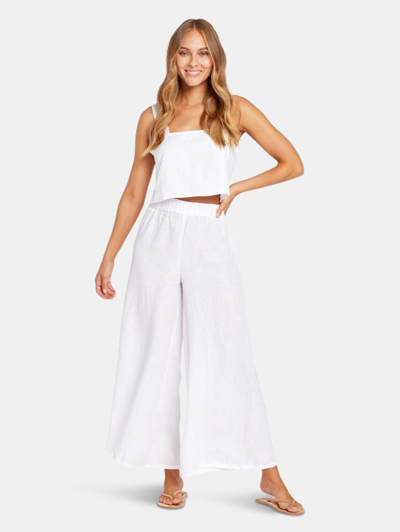 Vitamin A Tallows Wide-leg Coverup Pants In White