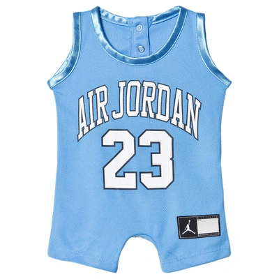 Air Jordan Kids' Dna Logo Romper University Blue