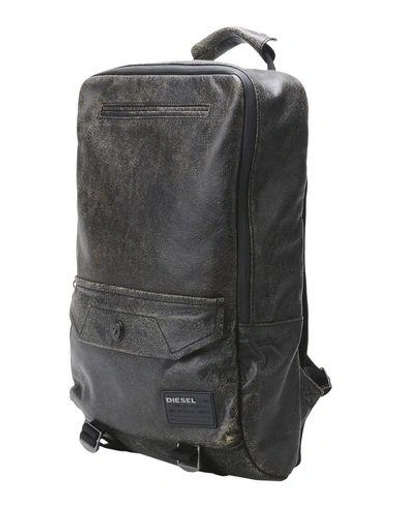 Diesel Backpack & Fanny Pack In Black