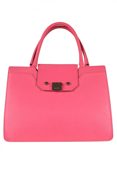 Jimmy Choo Riley Handbag In Pink