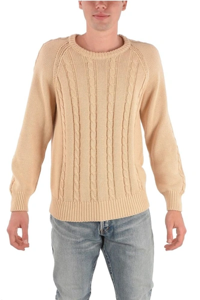 Gucci Men's 614727xkba39166 Beige Cotton Sweater In Brown