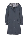 Barbour Coastal Greylag Hooded Jacket In Summer Navy