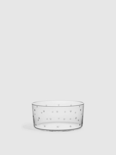Richard Brendon Cocktail Collection Star Cut Ice Bucket In Clear