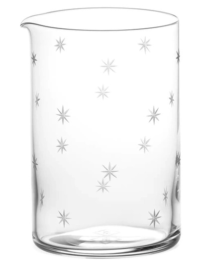 Richard Brendon Cocktail Collection Star Cut Water Jug In Clear