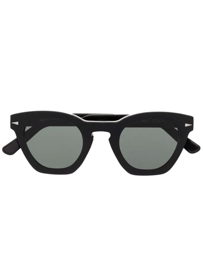 Ahlem Round-frame Sunglasses In Schwarz