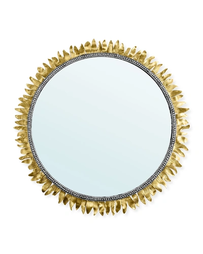 Michael Aram Sunflower Mirror In Gold
