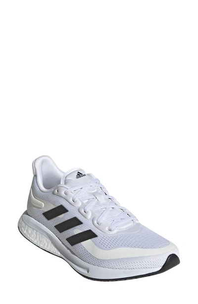 Adidas Originals Supernova Running Shoe In White/ Core Black/ Dash Grey
