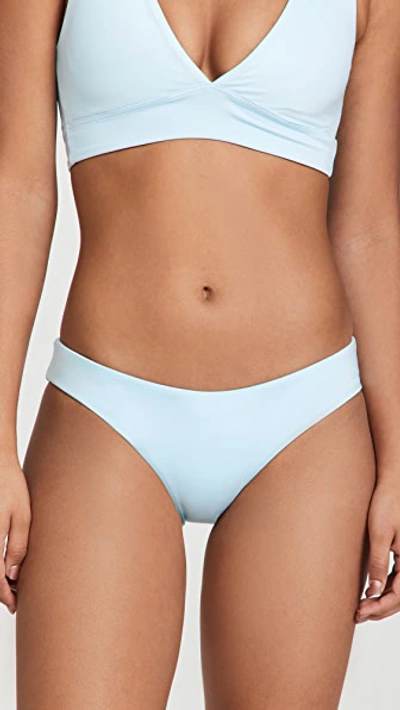 Maaji Sky Blue Sublime Reversible Bikini Bottoms In Blue