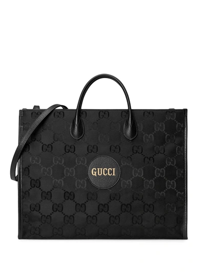 Gucci Off The Grid Gg Supreme Tote Bag In Black
