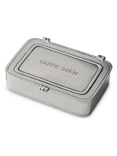 Match Small Carpe Diem Box In Neutral