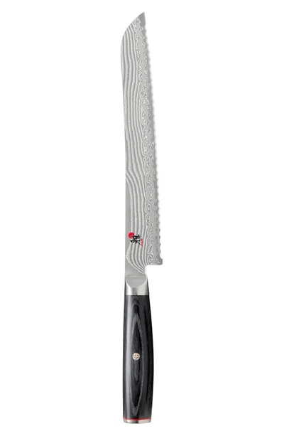 Miyabi Kaizen Ii 9.5-inch Bread Knife In Black