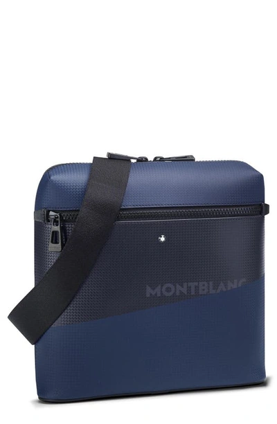 Montblanc Extreme 2.0 Leather Envelope Messenger Bag In Blue