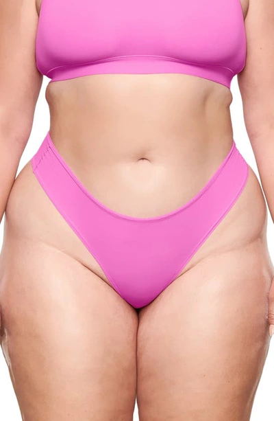Skims Fits Everybody Thong In Neon Orchid