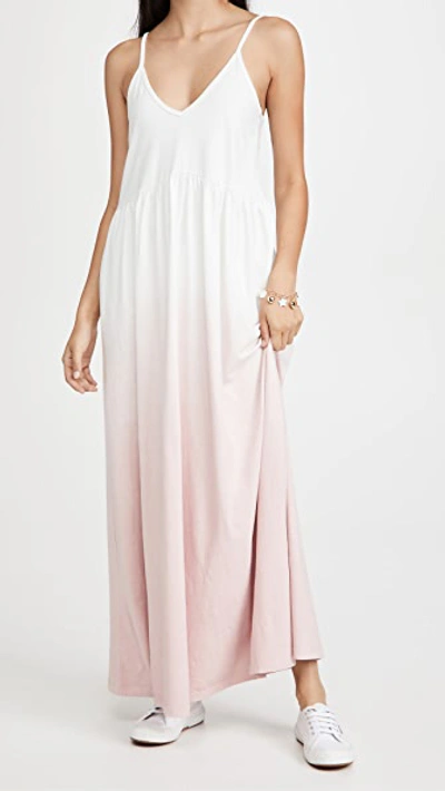 Z Supply Hazy Ombre Dress In Pink Blossom