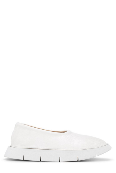 Marsèll Intagliata Slip-on Sneaker In 110 White