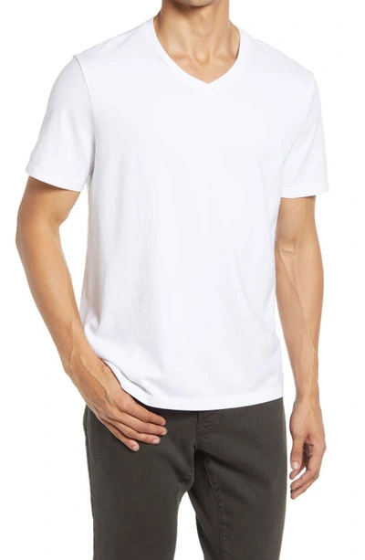 Ag Bryce V-neck T-shirt In True White