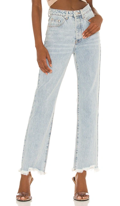 Superdown Marilyn Denim Jean In Light Blue Wash