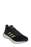 Adidas Originals Adidas Women's Pureboost 21 Running Shoes In Black/gold Metallic/grey