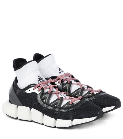 Adidas By Stella Mccartney Climacool Vento Sock-style Sneakers In Black
