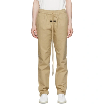 Essentials Khaki Twill Trousers