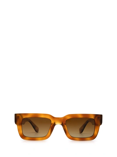 Chimi 05 Squared Acetate Sunglasses In Brown