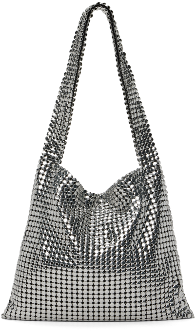 Paco Rabanne Pixel Silver-tone Chainmail Shoulder Bag