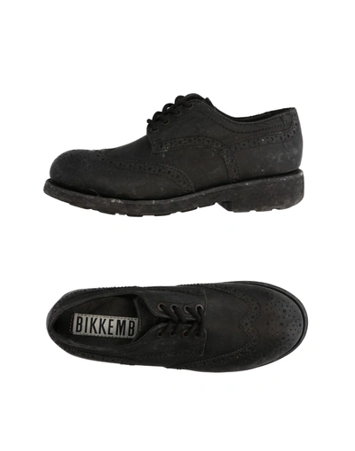 Bikkembergs Lace-up Shoe In Steel Grey