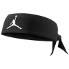 Jordan Dri-fit Jumpman Head Tie In Black,white