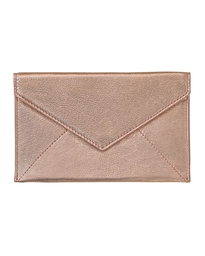 Graphic Image Medium Envelope Card Case In Pink