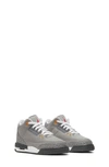 Jordan Air  3 Retro Big Kids' Shoes In Silver/sport Red/light Graphite