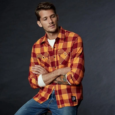 Levi's ® Nfl Plaid Western Shirt - Redskins | ModeSens