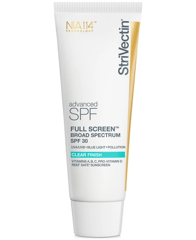 Strivectin Full Screen Broad Spectrum Spf 30 - Clear Finish In Mineral Tint