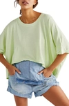 Free People We The Free Crop Top In Glass Bamboo