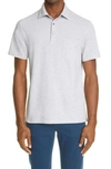 Ermenegildo Zegna Cotton Piqué Polo Shirt In White