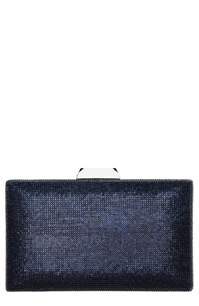 Nina Women's Crystal Minaudiere In Navy