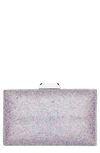 Nina Women's Crystal Minaudiere In Silver Tone