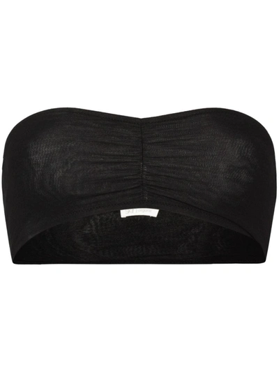 Skin Gretal Bandeau Bra In Schwarz