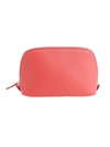 Royce New York Personalized Cosmetic Bag In Red