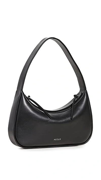 Neous 'delphinus' Leather Shoulder Bag In Black | ModeSens