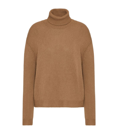 Valentino Garavani Turtleneck Sweater In Beige