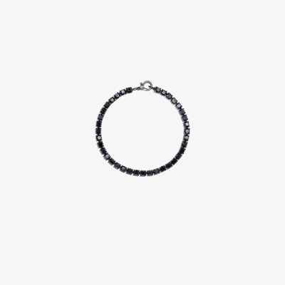 Shay 18k Black Gold Diamond Tennis Bracelet