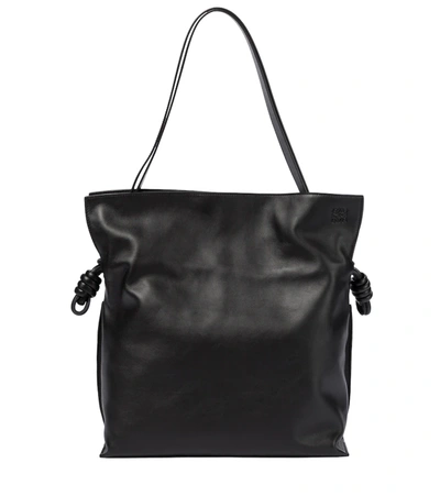 Loewe Black Flamenco Large Leather Shoulder Bag