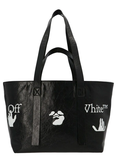 Off-white Women's Black Other Materials Tote
