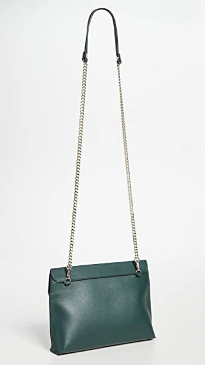 Strathberry Stylist Leather Shoulder Bag In Green