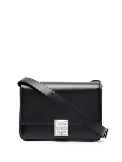 Givenchy 4 G Shoulder Bag In Black Leather In Nocolor