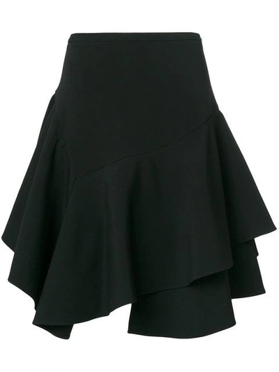 Sportmax Asymmetric Ruffle Skirt
