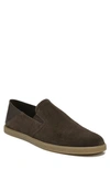 Vince Men's Sanders Suede Fold-down Laceless Sneakers In Espresso