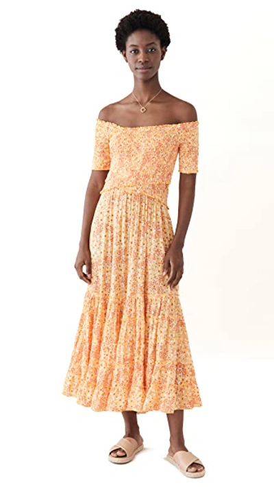 poupette st barth soledad midi dress Long Dress Soledad for girls